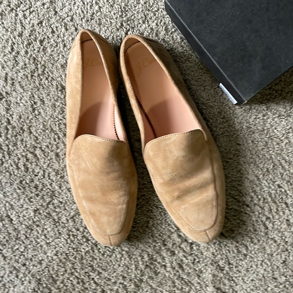 Jcrew suede loafer
